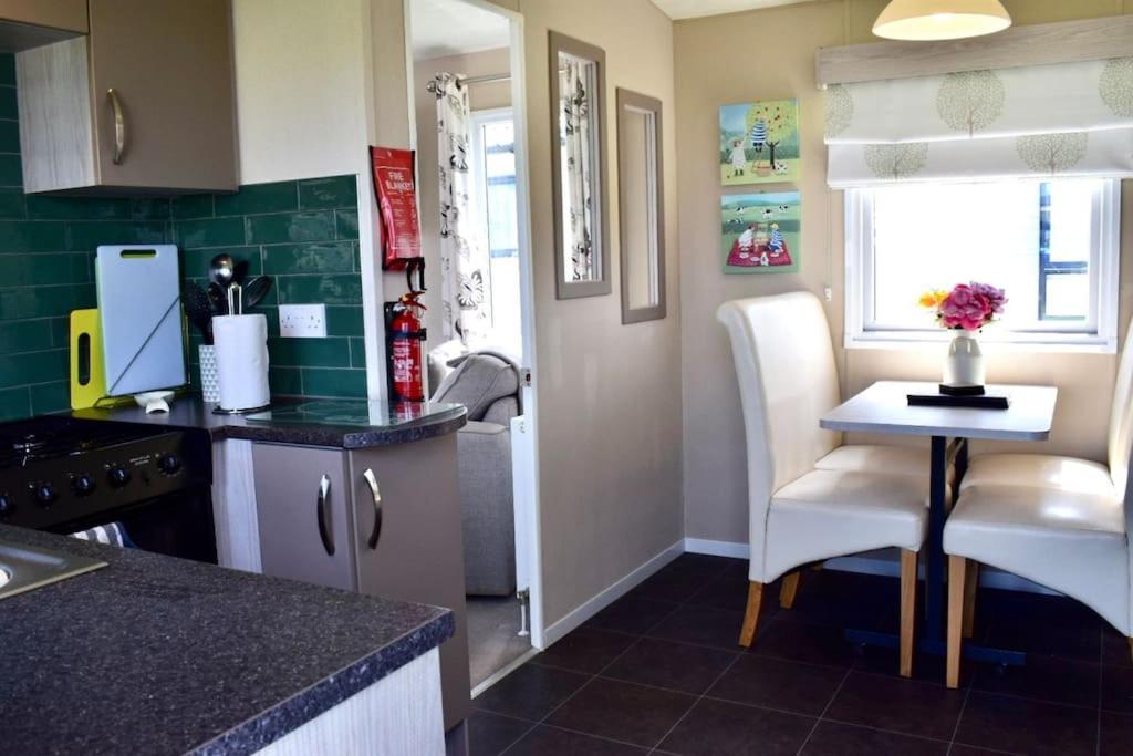 Cosy & Modern Private Seaview Caravan North Seaton Exterior foto