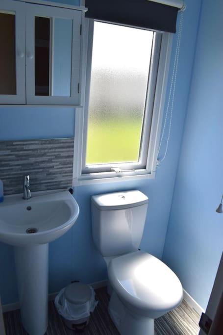Cosy & Modern Private Seaview Caravan North Seaton Exterior foto