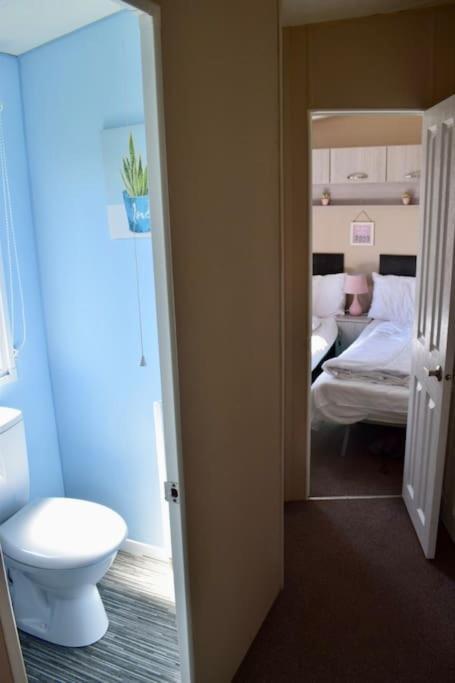 Cosy & Modern Private Seaview Caravan North Seaton Exterior foto